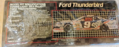 SEALED Vintage 1/25 Coors Light Bill Elliott Ford Thunderbird #9 kit 6740 NIB