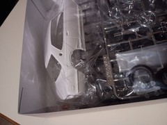 Aoshima 1/24 SNAP CAR KPGC10 SKYLINE HT 2000 GT-R 1971 White 06590
