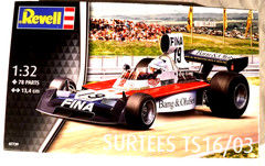 NEW 1/32 Revell Surtees TS16/03 Surtees Racing Formula 1 ’74 #07739