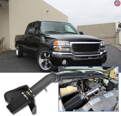 4″ Cold Air Intake System + Heat Shield Compatible with 1999-2006 GMC/Chevy V8