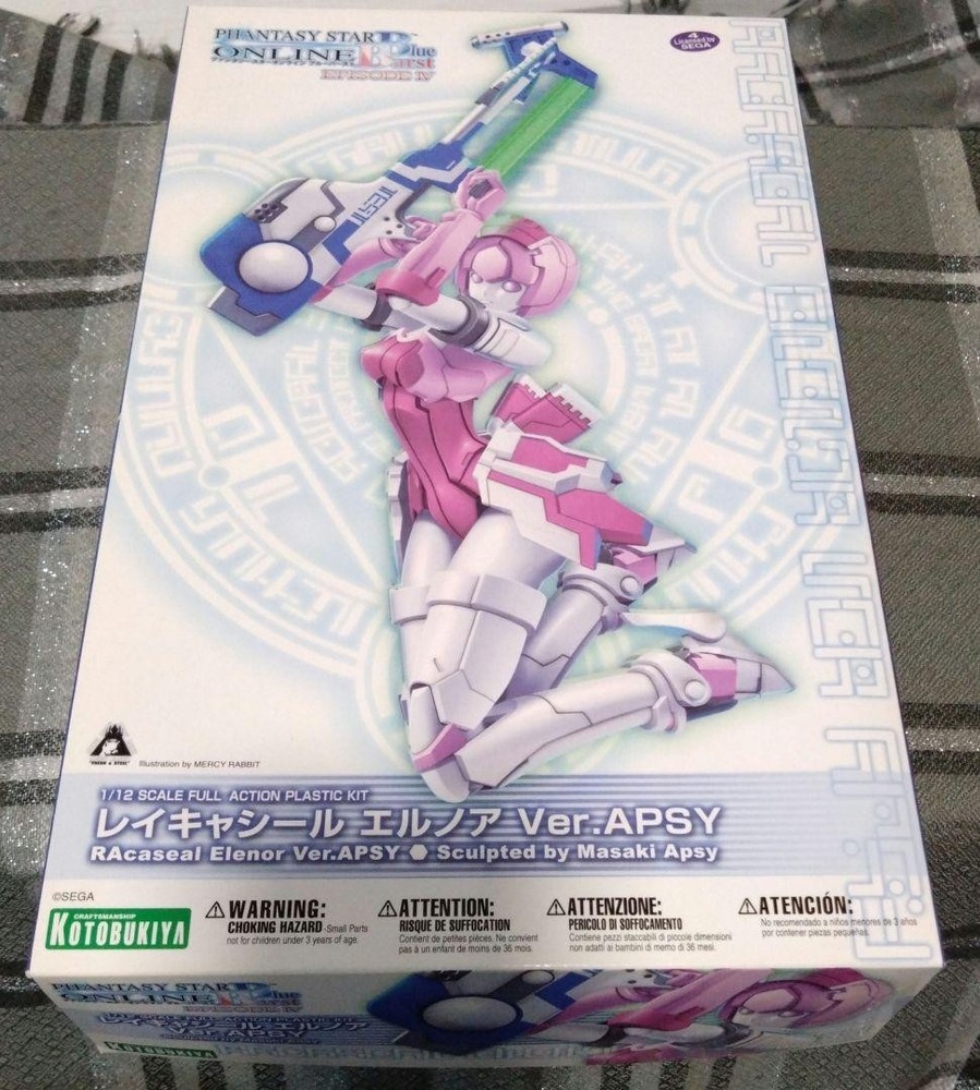 Phantasy Star Online Elenor RAcaseal Ver.Apsy Clear Color GA Graphic Limited