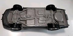 MPC 1978 Chevy Corvette Two Tone Silver & Gray 1/25 Plastic Dealer Promo Model
