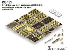 ETMODEL 1:35 E35-161 Modern US ARMY M1A2 SEP MBT TUSK II For DRAGON 3536