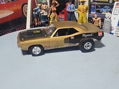 VINTAGE SURVIVOR MPC.REVELL.AMT. JO-HAN BUILT MODEL 🚗 CUSTOM PLYMOUTH CUDA..