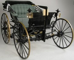 Antique Concept Car Before Ford Original Model T A Vintage Built Classic Metal