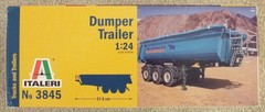 1/24 Dumper Trailer (Open or Closed) Italeri #3845 Factory Sealed MISB