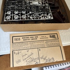 Jo-Han Model Kit 1935 Mercedes-Benz 500k 1/25 Scale complete unbuilt