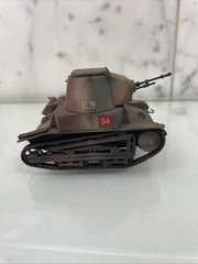 BUILT Polish Tankette TKS 20 mm gun – 1/35 – PAINTED DETAILED GR2