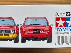 TAMIYA 1/24 Sports Car Series No.188 Alfa Romeo Giulia Sprint GTA Model Kit JP