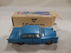 1972 IMPY Roadmaster Lonestar #17 Mercedes Benz LIGHT BLUE With Box