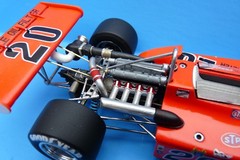 1/25TH 1973 AAR EAGLE INDY 500 WINNER METAL MODEL KIT, INDY RESIN, USAC, CART