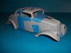 1:12 Scale: 1933 Willys Chopped Coupe Malco Gasser 3D Printed Model Kit