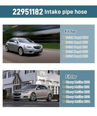 Air Intake Hose (Tube With Clamps) Fits for Buick LaCrosse/Regal 2009