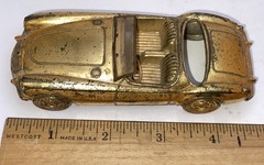 1956 MGA Promo Cigarette Lighter 1/32 Diecast Gold Plated Yamazaki Co Japan