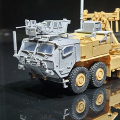1/35 US MKR18 PLS Armored Vehicle Head Modification Parts Model Kit 3D Printed