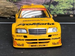 Pre-built AS-IS Unbranded Plastic Model Kit MERCEDES-BENZ AMG PROMARKT Yellow