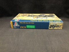 Italeri Willys MB Jeep with Trailer – 1:35 Scale Plastic Model Kit 314