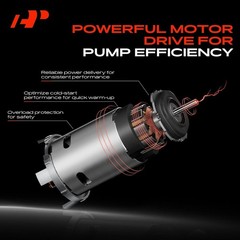 A-Premium Secondary Air Injection Smog Pump Compatible with Volkswagen Jetta