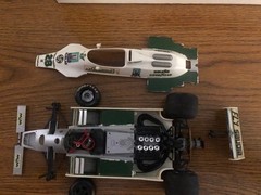 Built /parts 1/20 indy car model kit
