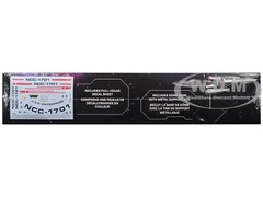 SKILL 2 MODEL KIT USS ENTERPRISE NCC-1701 STAR TREK 1/1000 POLAR LIGHTS POL999 M
