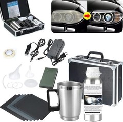 Car Headlight Restoration Kit, Auto Headlight Lens Polish Repair Kit Atomizing C