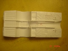 Polar Lights 1/25 65 Dodge Coronet Pro Street Floor Pan