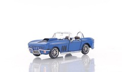 1960s Chevrolet Corvette Stingray Metal Car Model 18″ Automobile Decor New
