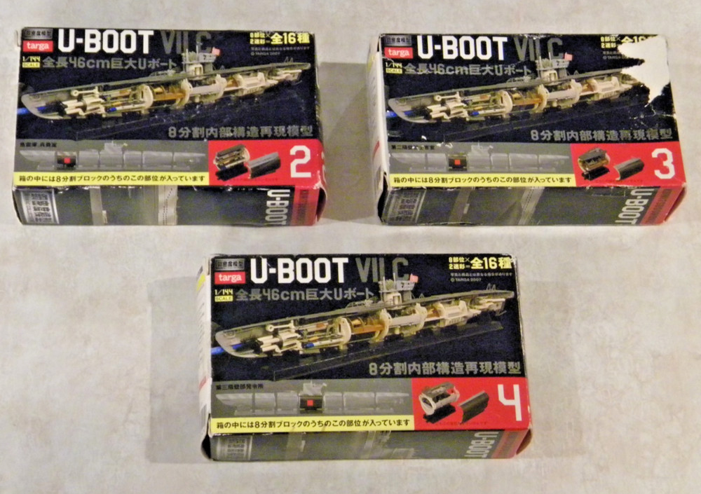 Targa 1/144 U-Boot VII C Box 2 Box 3 Box 4 NEW