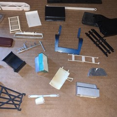 Vintage Plastic Model Junkyard Lots (LotJY472)