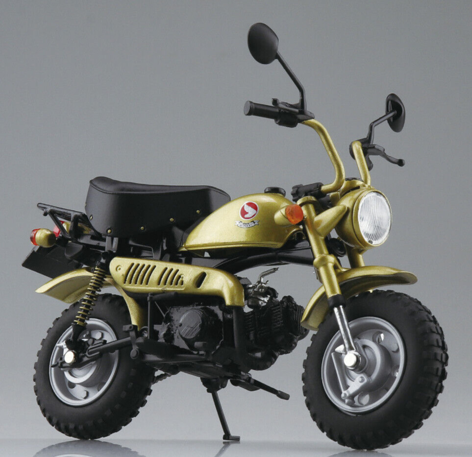 Aoshima 1/12 HONDA MONKEY Limited DIE CAST Model -GOLD-