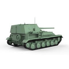 SSMODEL 1/72 25mm Military Model Kit Soviet SU-85A 85mm D-5S Tank Destroyer