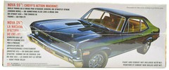 AMT “Old Pro” 1972 Chevy Nova SS Pro Stocker 1:25 Plastic Model Car Kit 1142