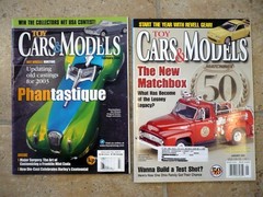 Vintage 8 Pc Lot Model Car, Slot Car, & Toy Magazines