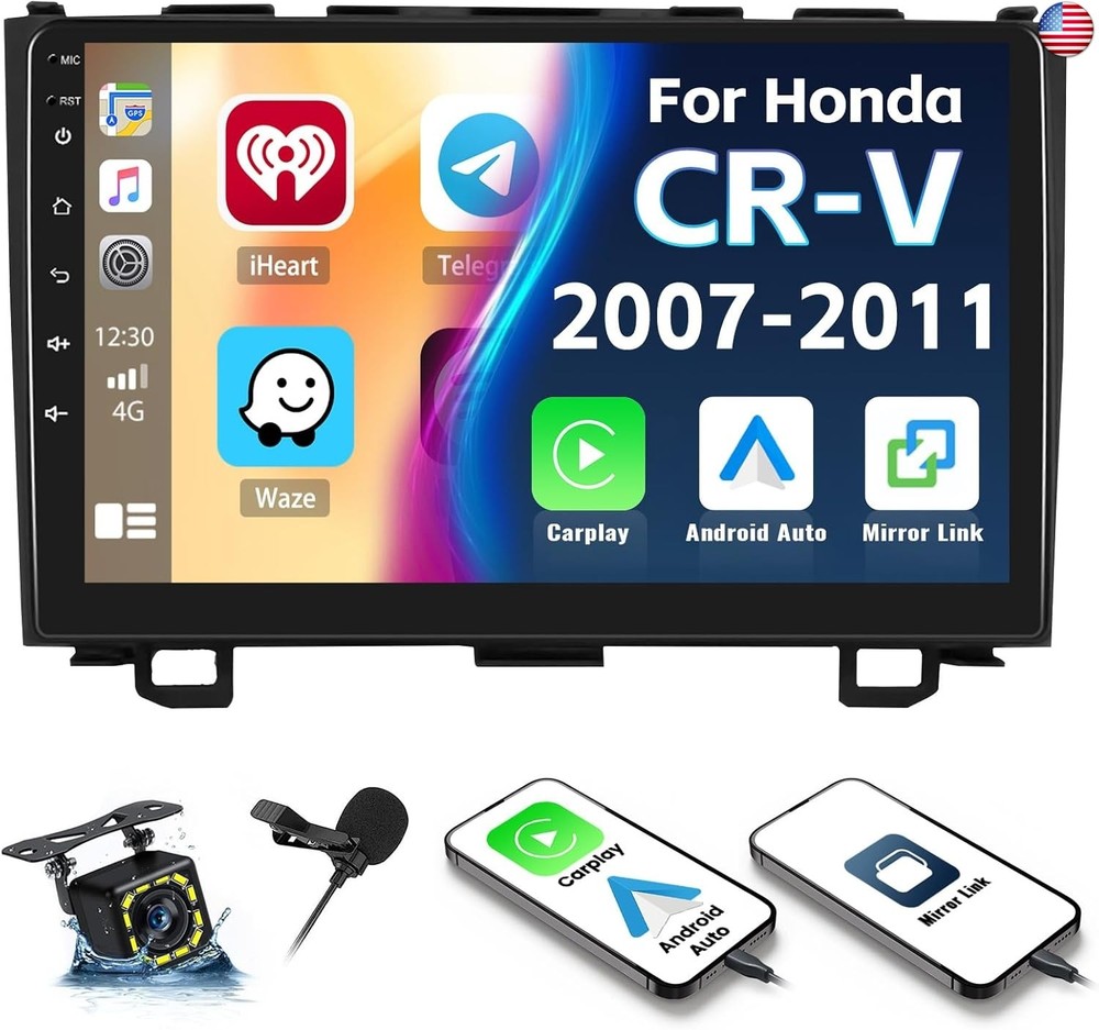 Car Stereo MP5 Player for Honda CRV 2007-2011 Car Radio with Apple Carplay
