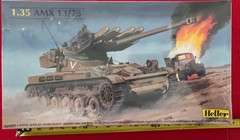 Heller 1/35 AMX 13/75 Light Tank Plastic Model Kit New And Sealed Military Armor