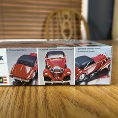 Vintage Revell 1939 Mercedes 540-K Model Kit 1/48 Scale