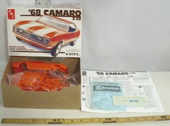 AMT 1968 CHEVY CAMARO HARD TOP MODEL KIT 1:25 BOXED 6559