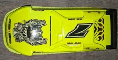 #7 Brad Adams Lucas Oil Crate Dirt Late Model 1/24th Scale Waterslide Decal
