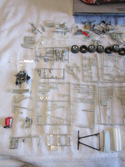 ASSORTED NASCAR JUNKYARD PARTS LOT 1/24 LOT #16