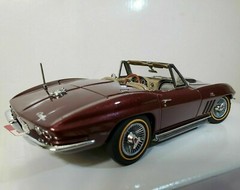 Corvette1963Chevrolet55Chevy57StingRay Race Car Custom Built Metal Model