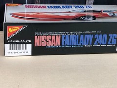 OPEN BOX Nichimo 1:24 Plastic Model Kit NISSAN FAIRLADY 240 ZG Japan GW2403