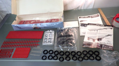 Vtg 1974 Ertl 1/25 Great Dane Extendable Truck Flatbed Trailer Model Kit in Box
