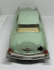 1956 A.M.T. FRICTION LINCOLN CONTINENTAL Mint Green PROMO CAR Metal Plastic Used