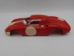 Vintage Model Car Plastic 5 ” Long Built 1960’s Ferrari Race car Parts Blue