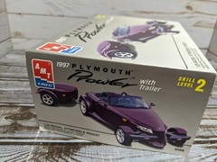 AMT ERTL Plymouth Prowler with trailer 1:25 Scale Model Kit# 8588