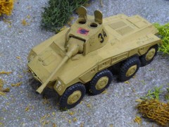 Roco Minitanks WWII German Sd Kfz 234/2 Puma Armored Car Lot #9404B©