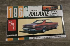 AMT 904/12 1966 Ford Galaxie 500 7-Litre Hardtop Model Kit Brand New Sealed