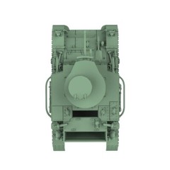 SSMODEL SS72501 1/72 25mm Military Model Kit US M2 Light Tank