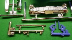Slot Car Body? Chevy II 66 1966 Nova SS 1/25 AMT Hood Body Glass Chrome bumper