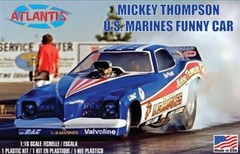 Atlantis H1449 Mickey Thompson U.S. Marines Funny Car 1/16 model kit